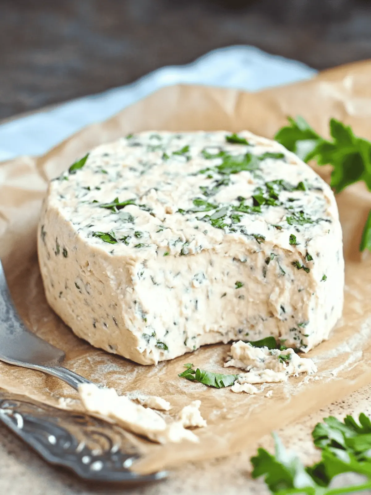 Creamy Vegan Cashew Boursin Cheese in Just 5 Ingredients 2 Vegan Cashew Boursin Cheese (Oil-free, 5 ingredients