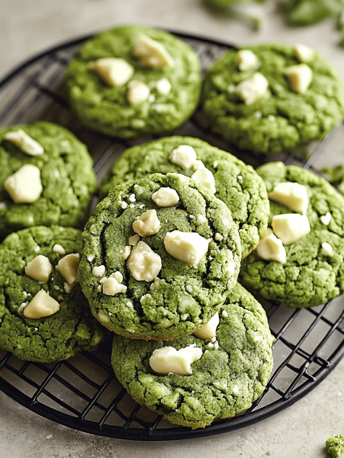 Soft Matcha White Chocolate Cookies Ready in a Snap 3 Matcha White Chocolate Cookies
