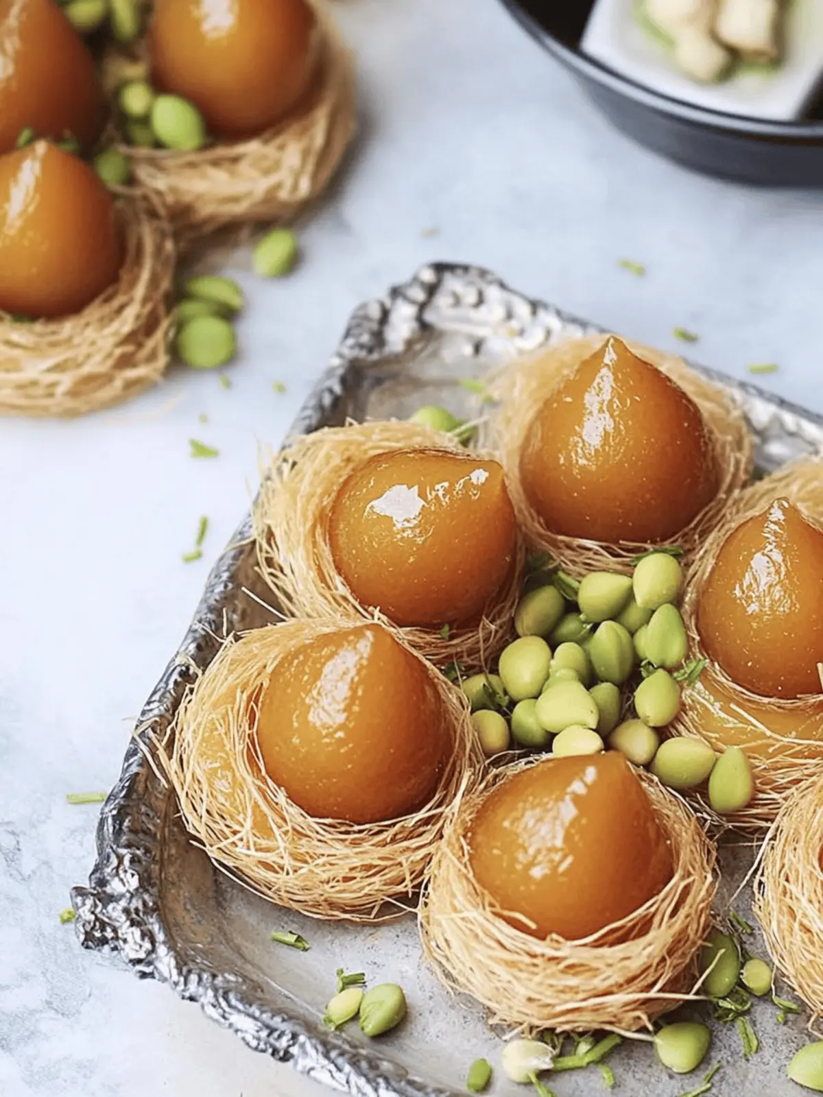 Gulab Jamun in Kunafa Nests: A Festive Flavor Adventure 3 Gulab Jamun in Kunafa Nests