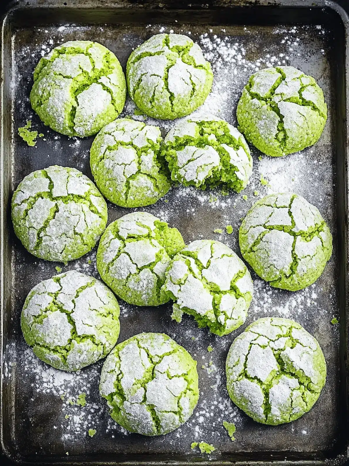 Buko Pandan Cookie Crinkles – A Tropical Treat Adventure 2 buko pandan cookie crinkles