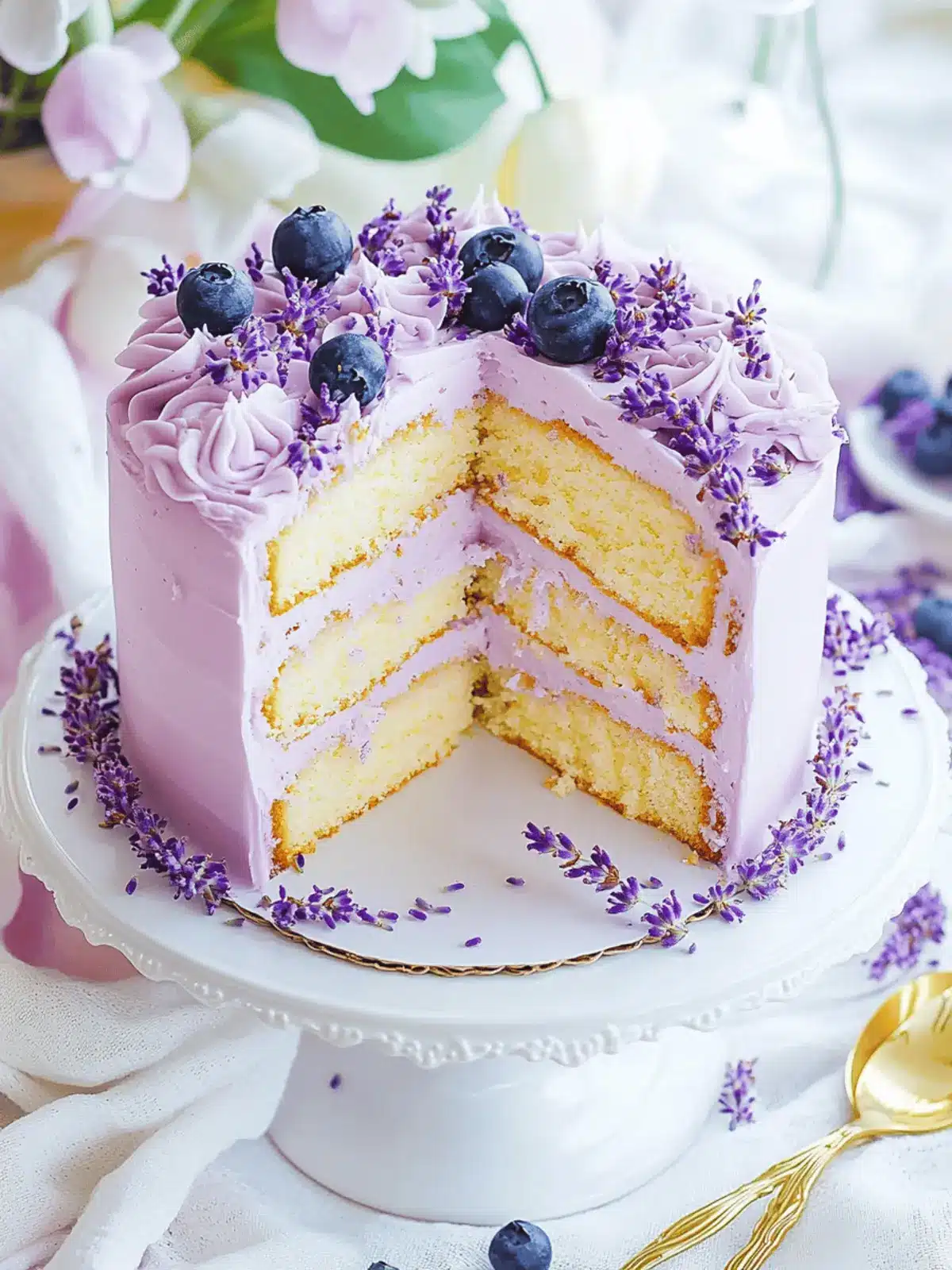 Lavender Cake: A Delightful Floral Dessert for Any Occasion 3 Lavender Cake