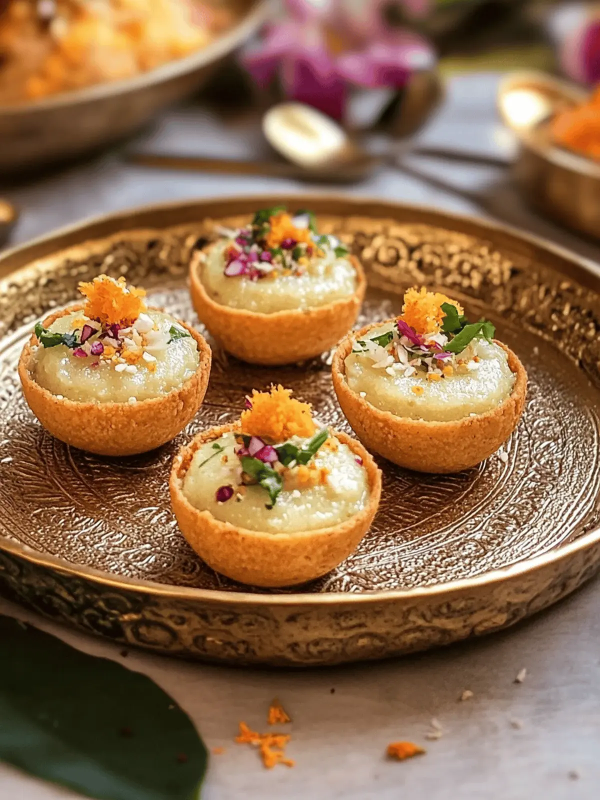 Sitaphal Phirni In Motichoor Cups – Your Festive Sweet Delight 2 Sitaphal Phirni In Motichoor Cups