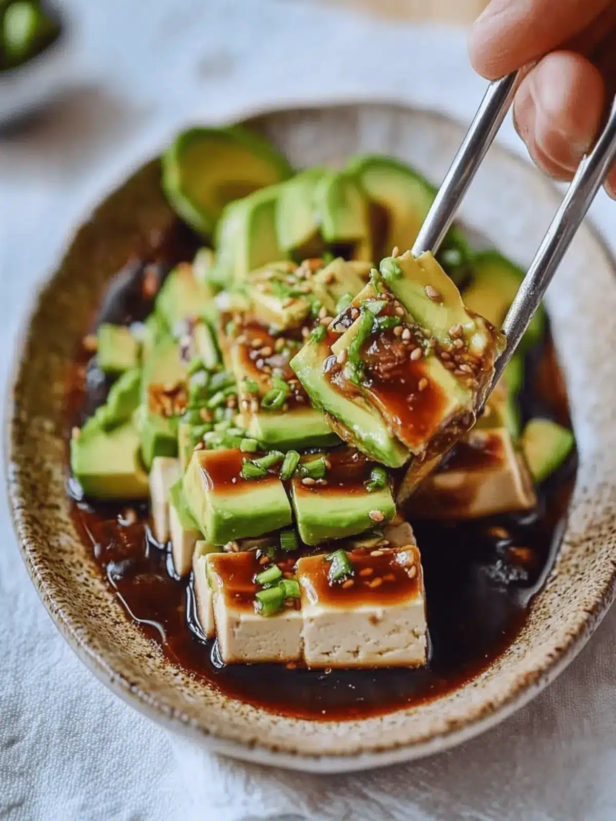Delicious Tofu Avocado Salad for a No-Cook Fresh Feast 5 Tofu Avocado Salad