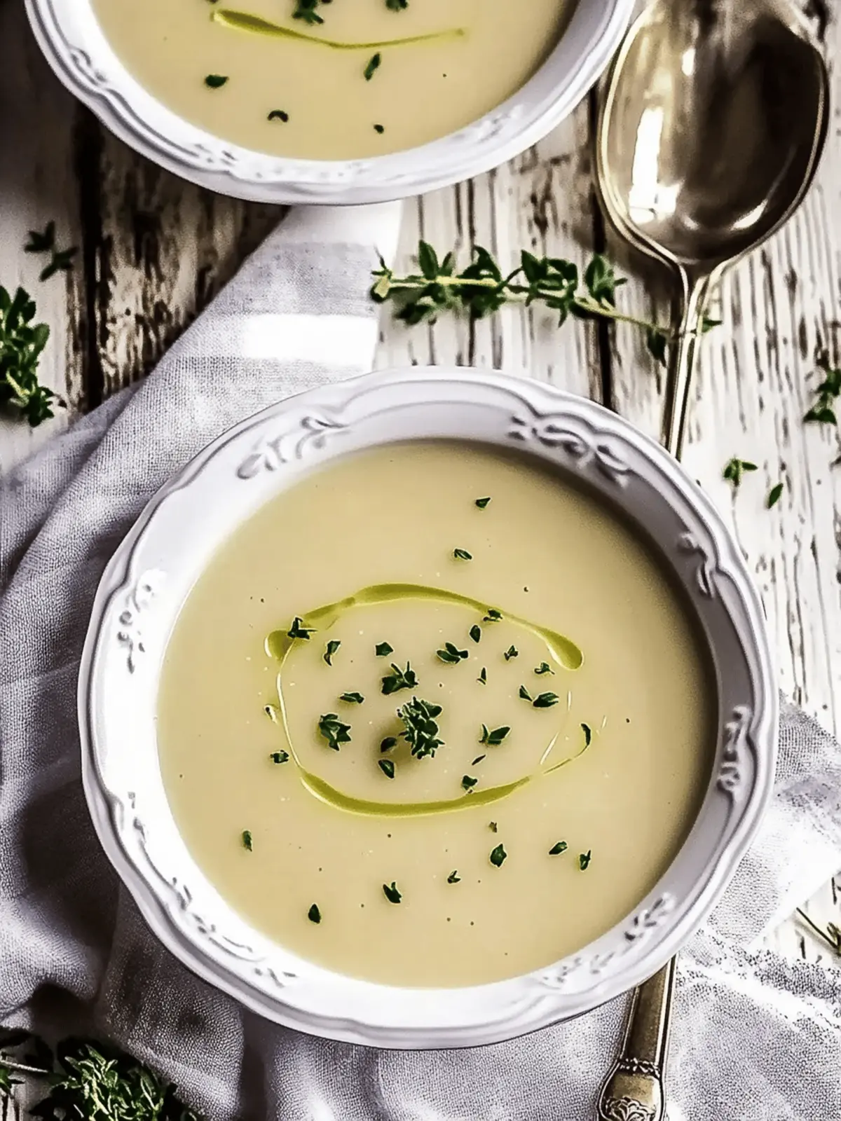 Classic Vichyssoise Soup: Chill Out with This Creamy Delight 2 Classic Vichyssoise Soup