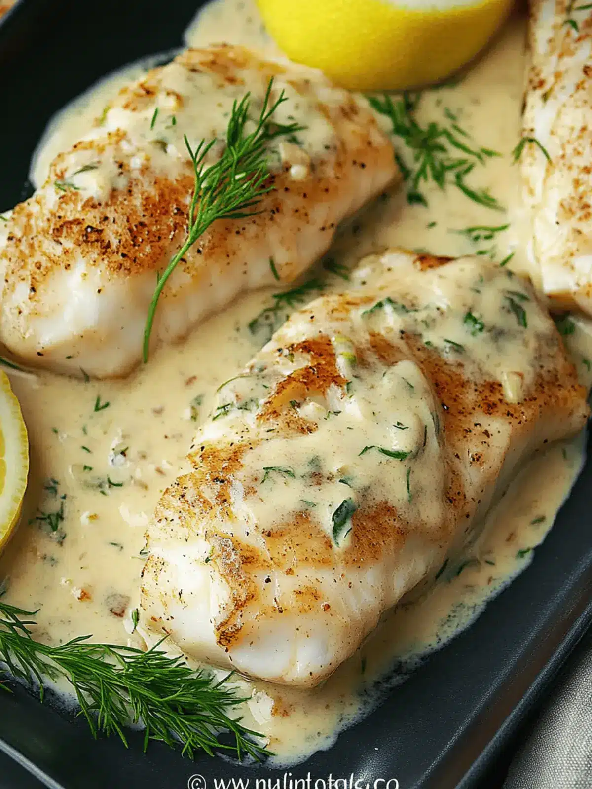 Delicious Fish With Cream Sauce for Effortless Weeknight Dinners 2 Fish With Cream Sauce