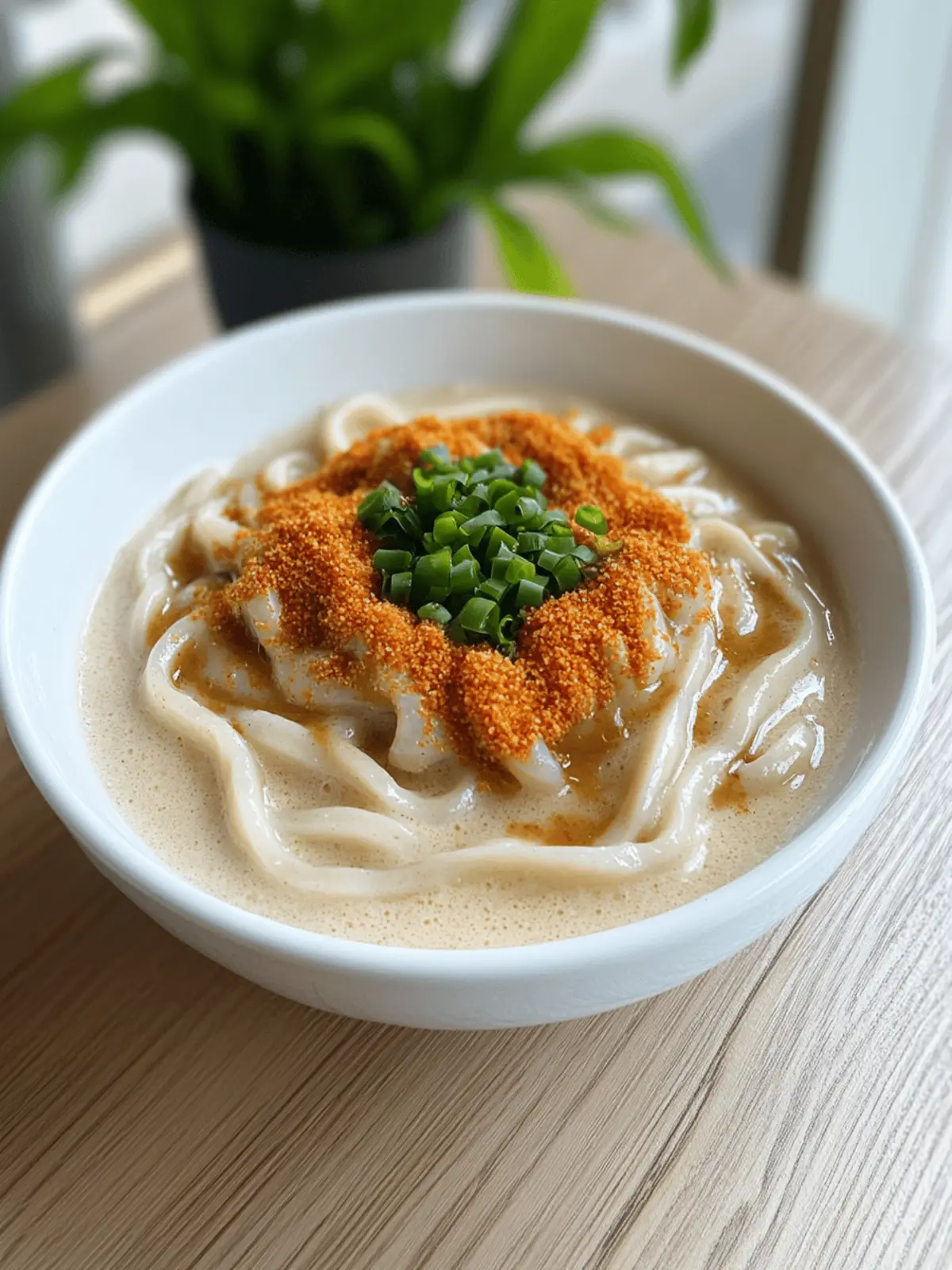 Indulge in Creamy Uni Udon for a Luxurious Dinner Experience 2 Creamy Uni Udon