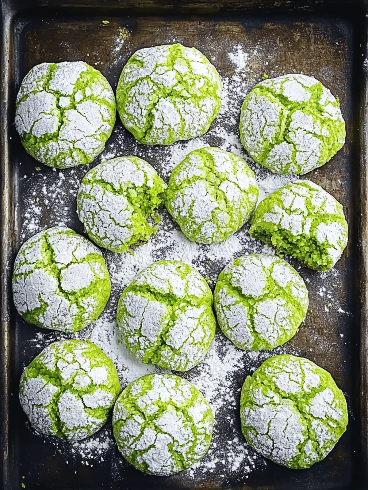 Buko Pandan Cookie Crinkles – A Tropical Treat Adventure 3 buko pandan cookie crinkles