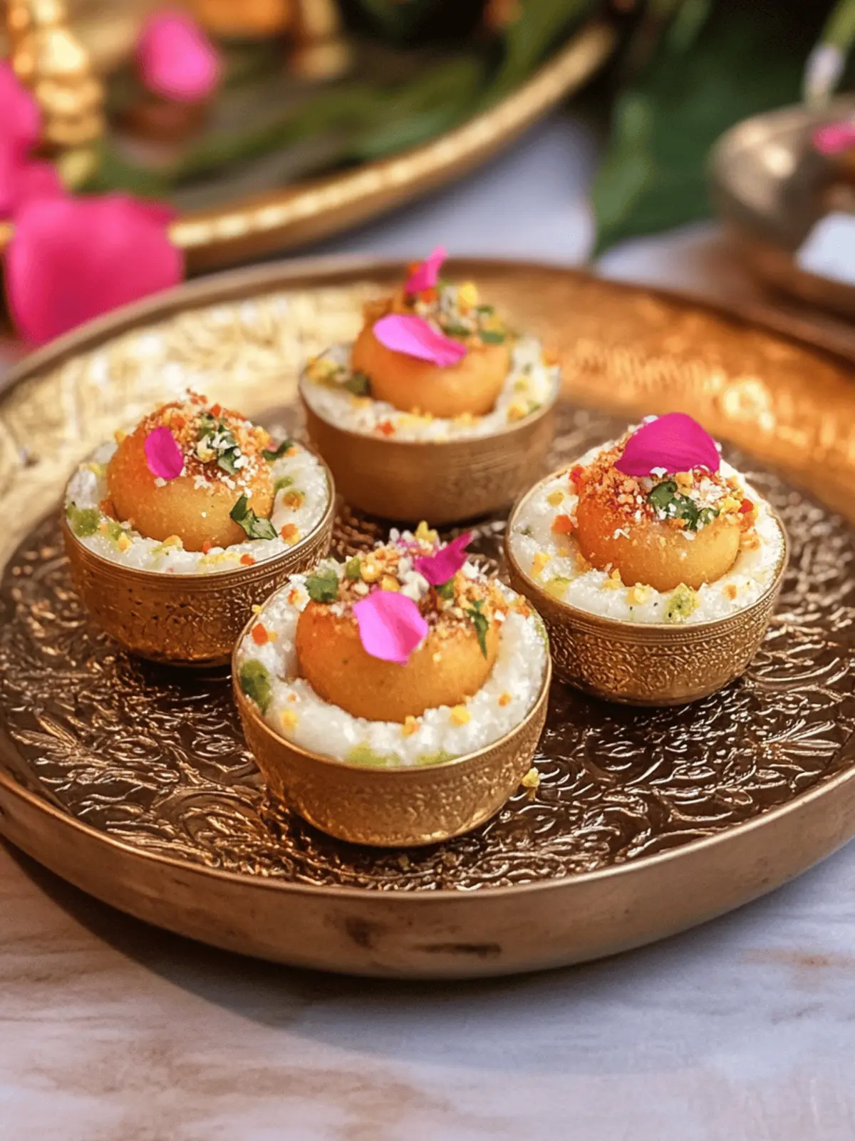 Sitaphal Phirni In Motichoor Cups – Your Festive Sweet Delight 3 Sitaphal Phirni In Motichoor Cups