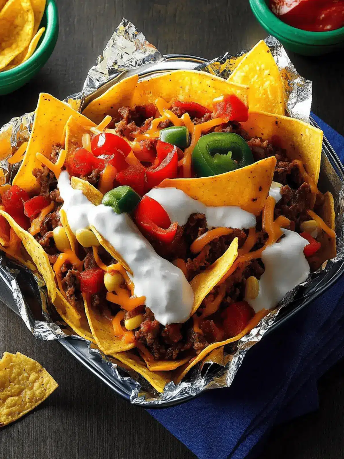 Delicious Deluxe Walking Nachos for Your Next Game Night 3 Deluxe Walking Nachos