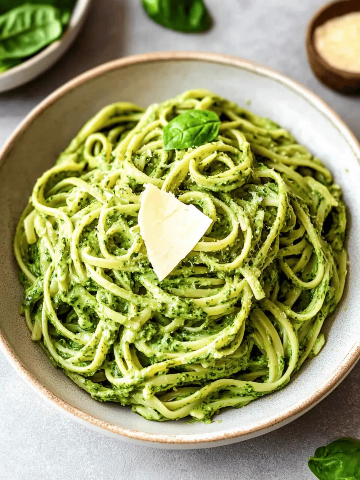 10-Minute Spinach Pasta Sauce That's Creamy and Guilt-Free 5 10-Minute Spinach Pasta Sauce