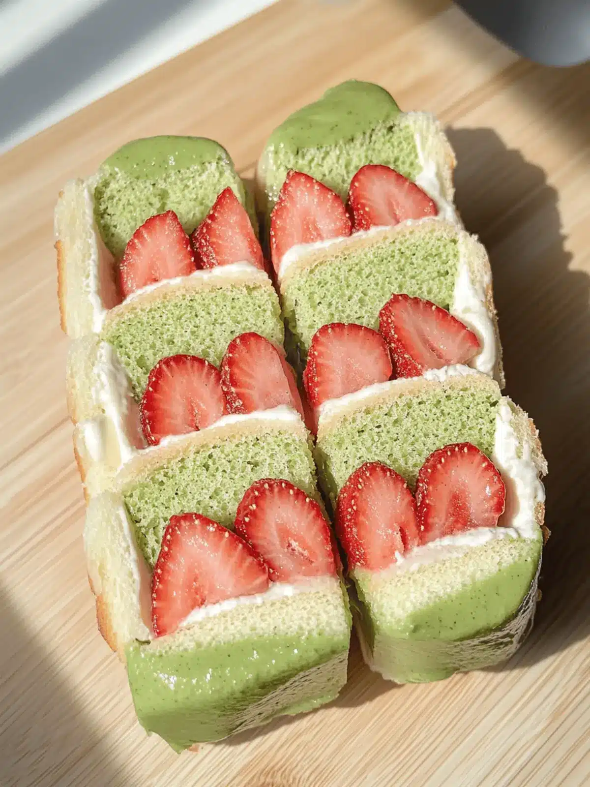 Mouthwatering Strawberry Matcha Sando for a Sweet Escape 5 Strawberry Matcha Sando