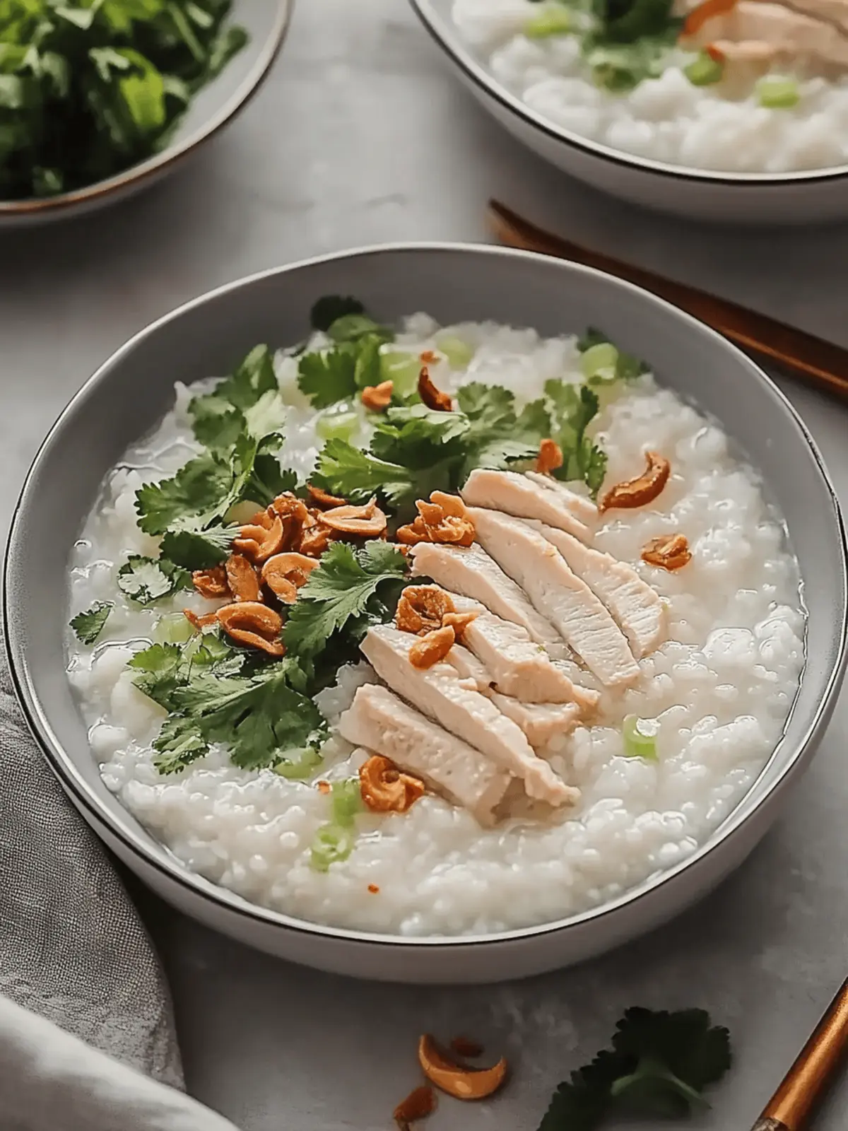 Savor Cozy Cháo Gà: Your Warm Hug in a Bowl Recipe 3 Savor Cozy Cháo Gà