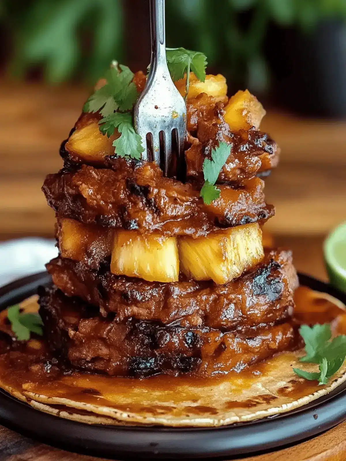Savor Authentic Al Pastor Tacos with Pineapple Bliss 2 Al Pastor Tacos with Pineapple