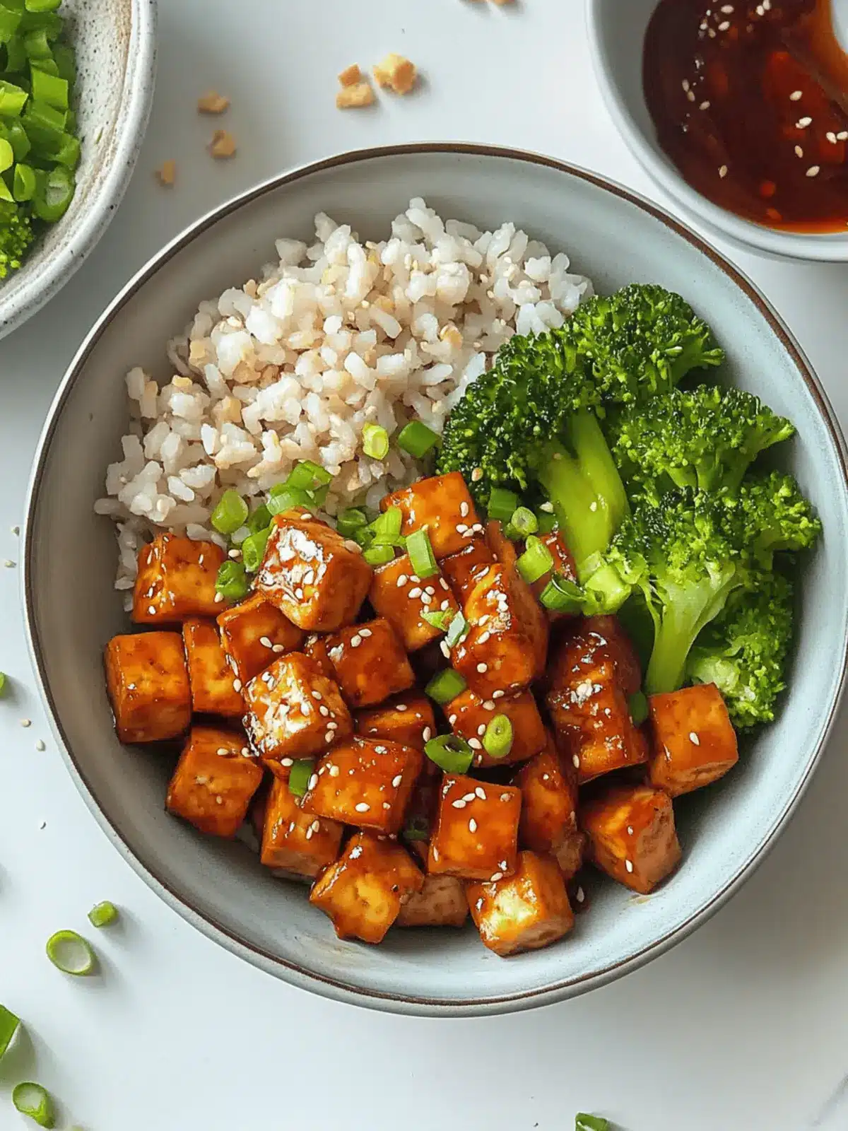 Easy 20-Minute Sticky Tofu Bowl for Flavor Lovers 2 Sticky Tofu Bowl