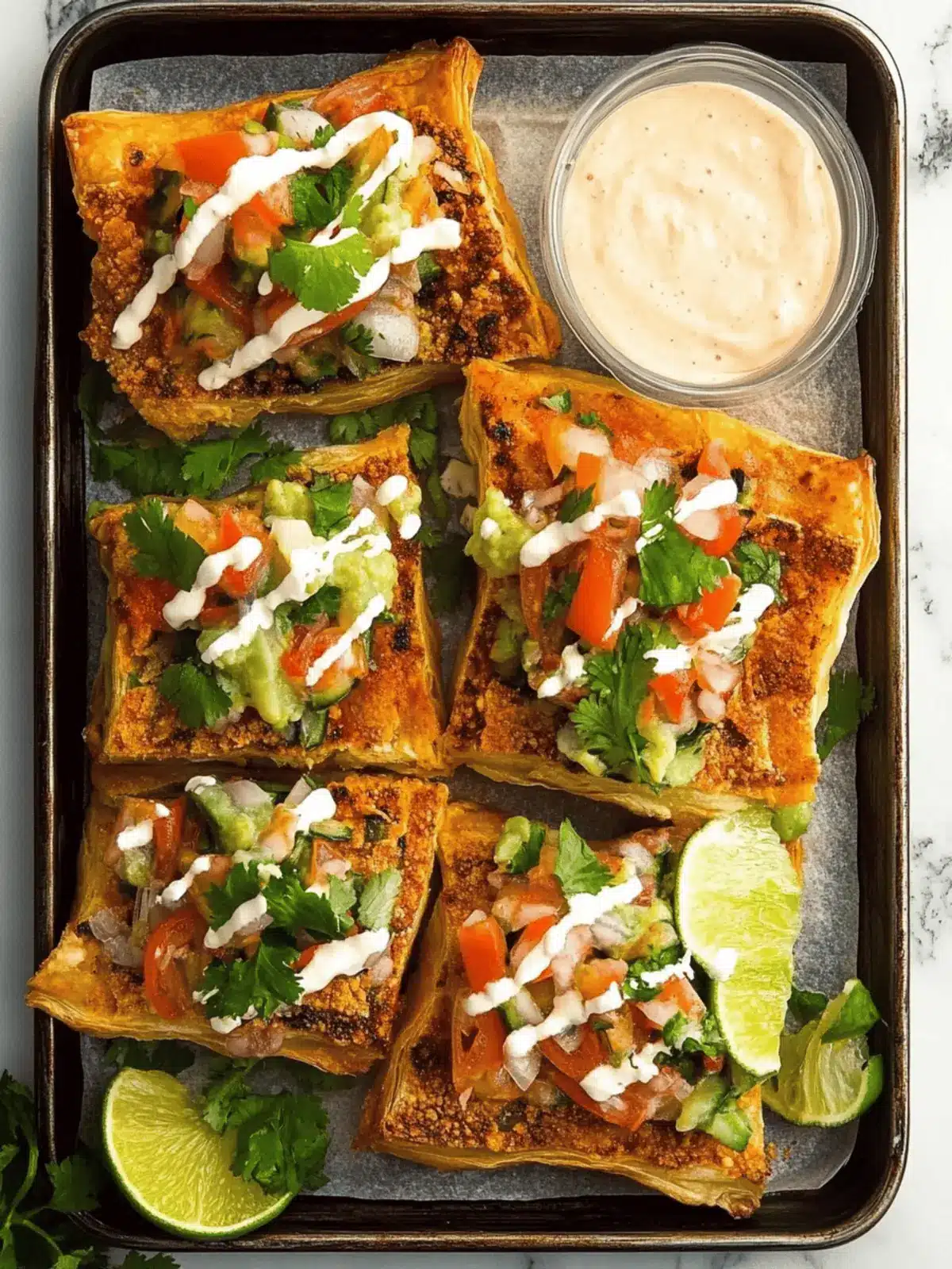 Upside Down Puff Pastry Tacos: A Fun Twist on Taco Night 5 Upside Down Puff Pastry Tacos