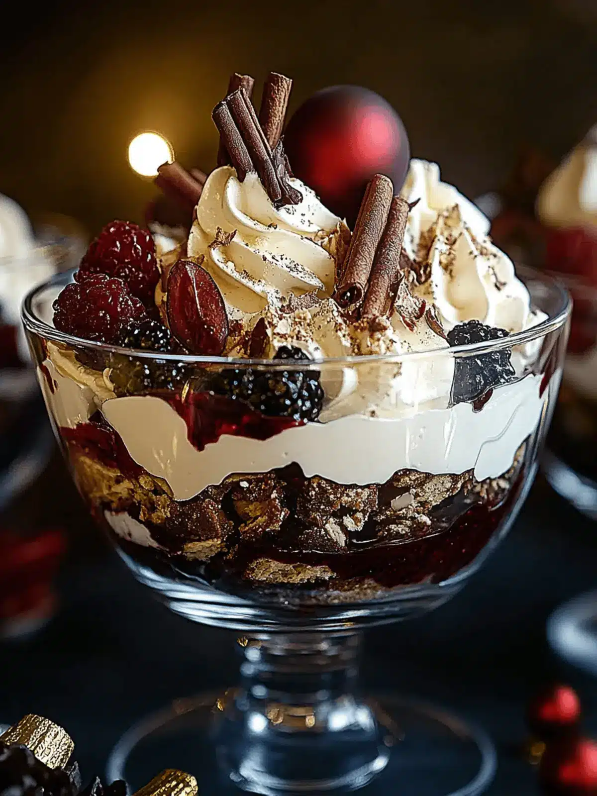 Indulge in Black Forest Trifle for Christmas Delight 5 Black Forest Trifle for Christmas