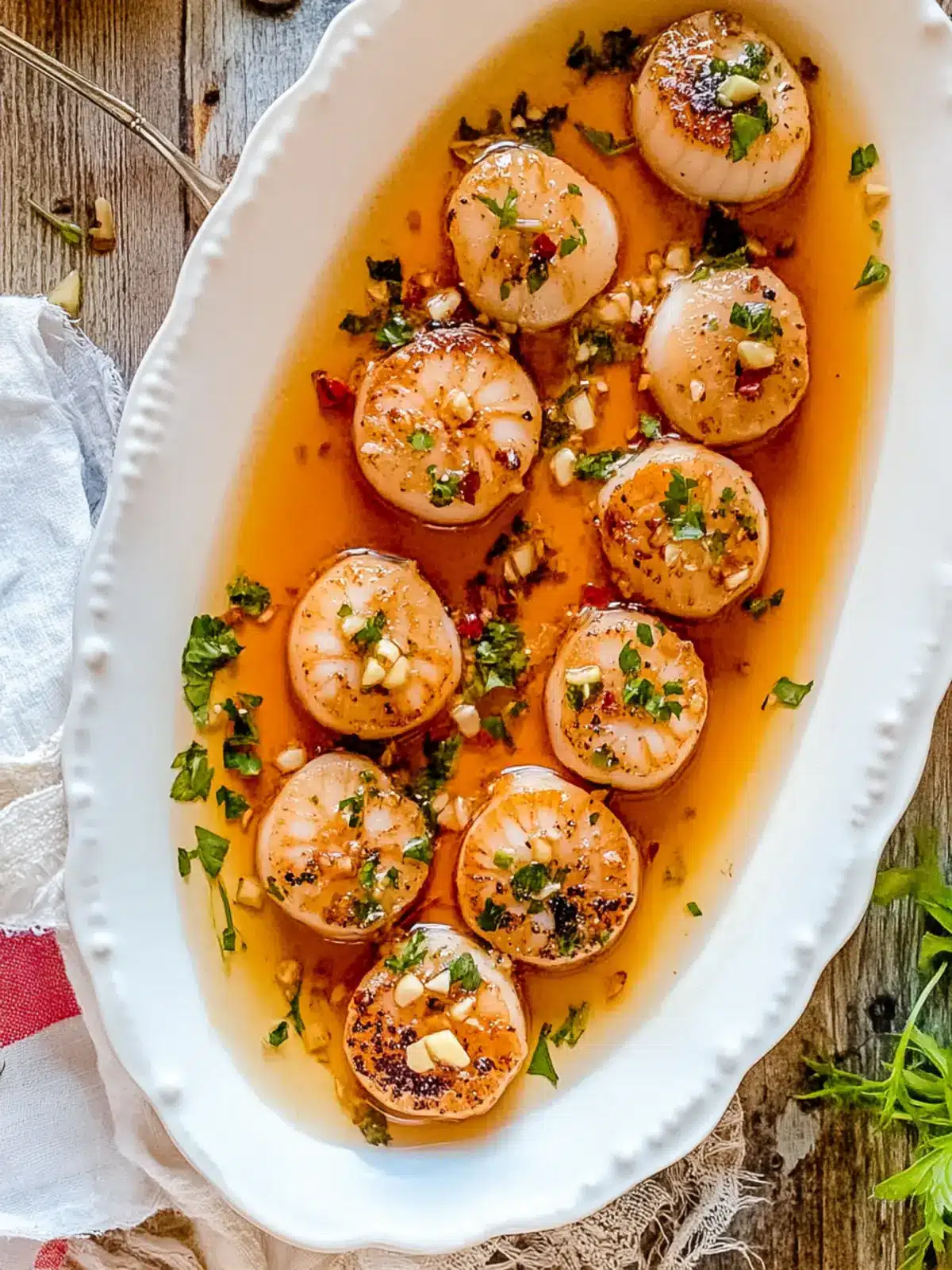 Savor the Flavor: Easy Spanish Garlic Scallops Recipe 5 Spanish Garlic Scallops