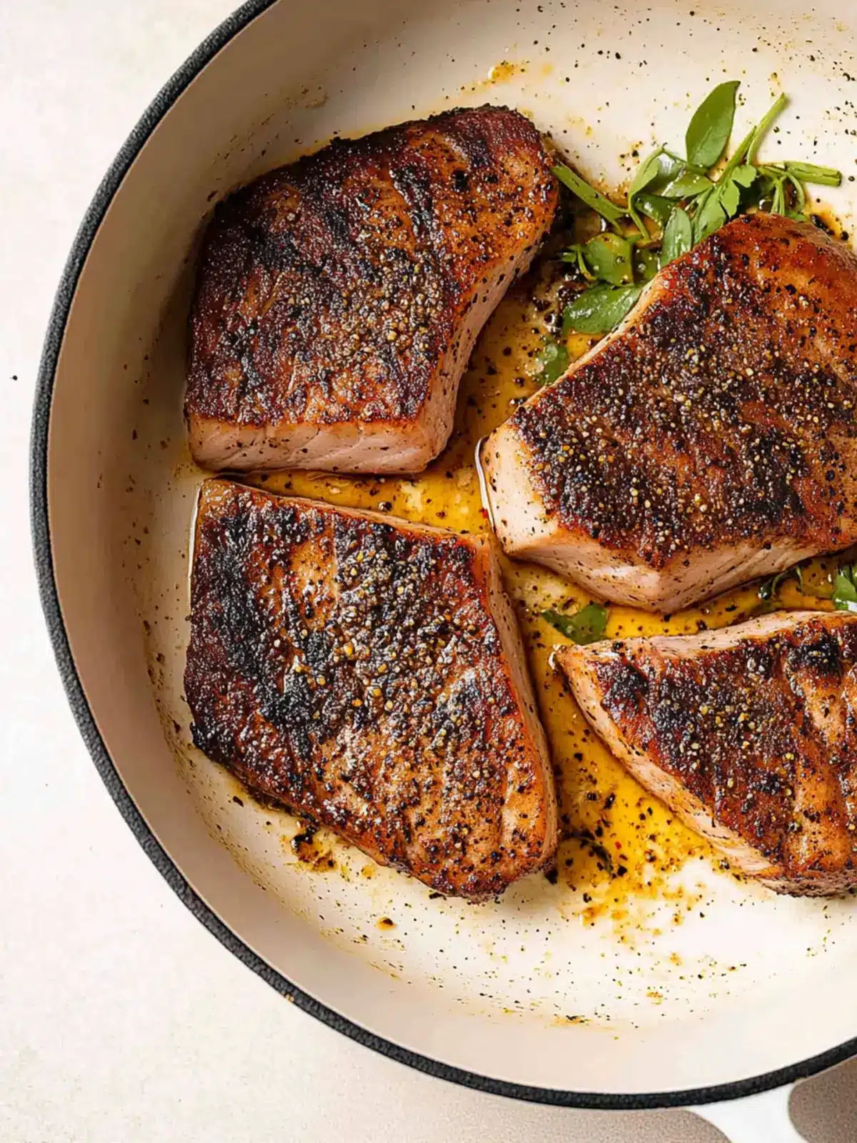 Savor the Flavor: Blackened Ahi Tuna Steaks in Minutes 2 Blackened Ahi Tuna Steaks