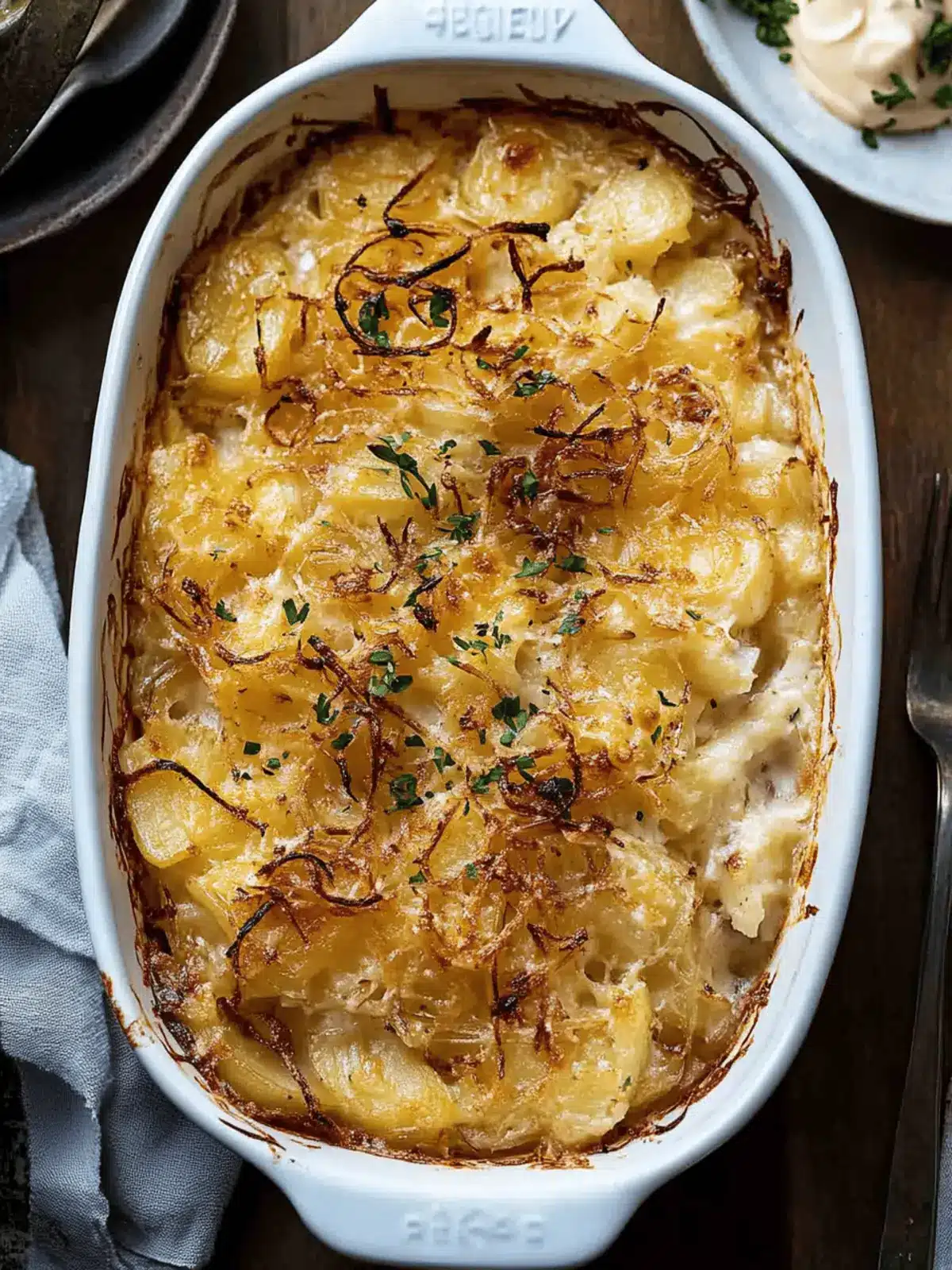 Irresistible French Onion Funeral Potatoes Casserole Delight 3 French Onion Funeral Potatoes
