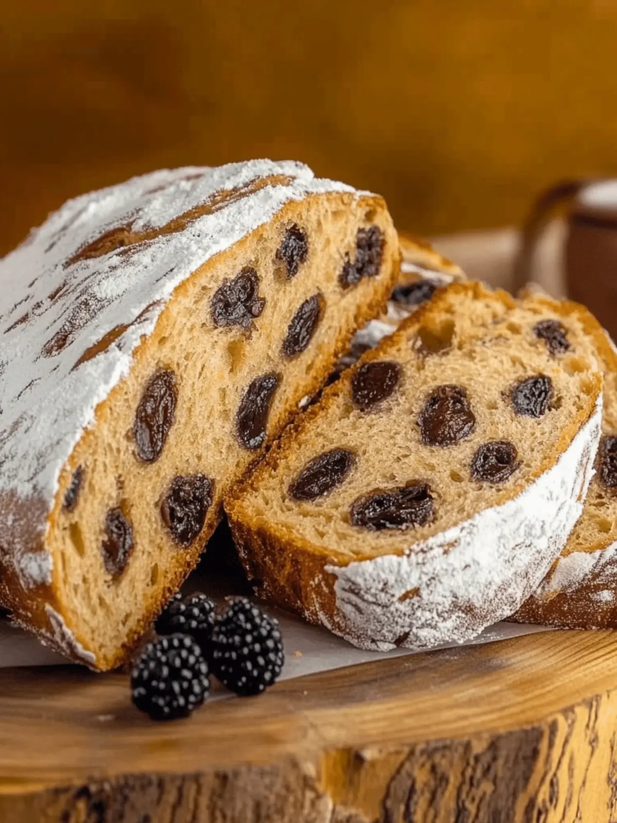 Delicious Homemade Stollen Bread Packed with Dried Fruits 4 Homemade Stollen Bread