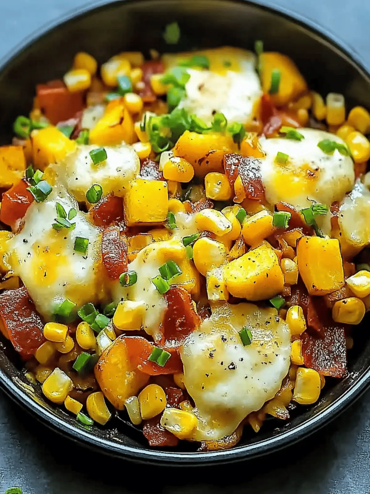 Sizzle Your Mornings with Sheet Pan Sweet Corn Breakfast Hash 2 Sheet Pan Sweet Corn Summer Squash Breakfast Hash