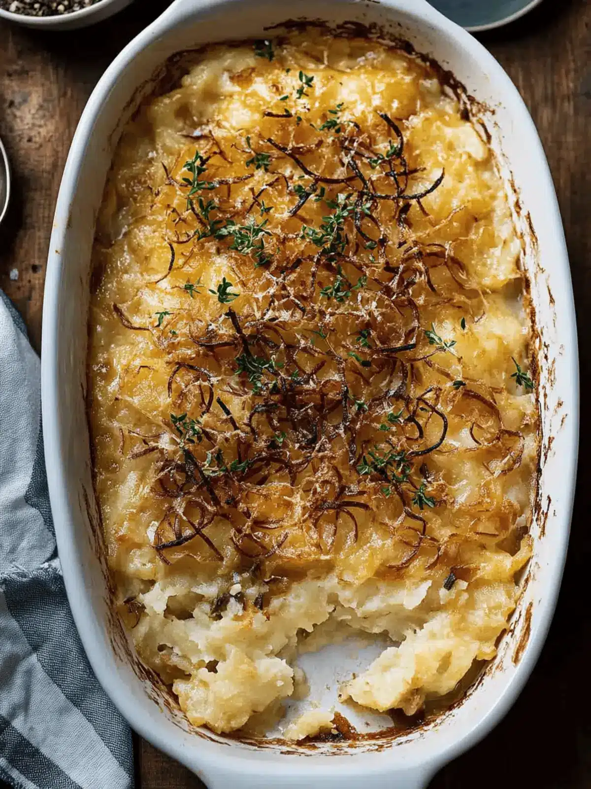 Irresistible French Onion Funeral Potatoes Casserole Delight 4 French Onion Funeral Potatoes