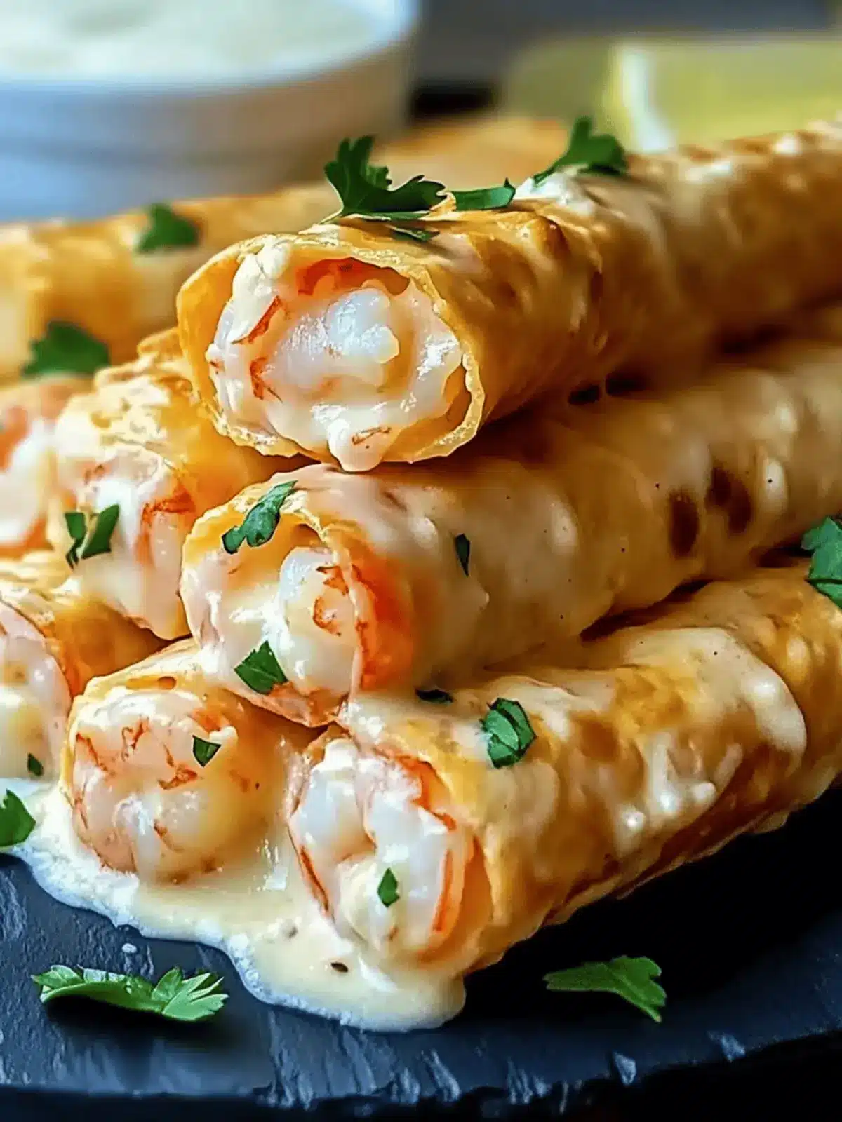 Delicious Crab Shrimp Queso Rolls for Your Next Feast 3 Crab Shrimp Queso