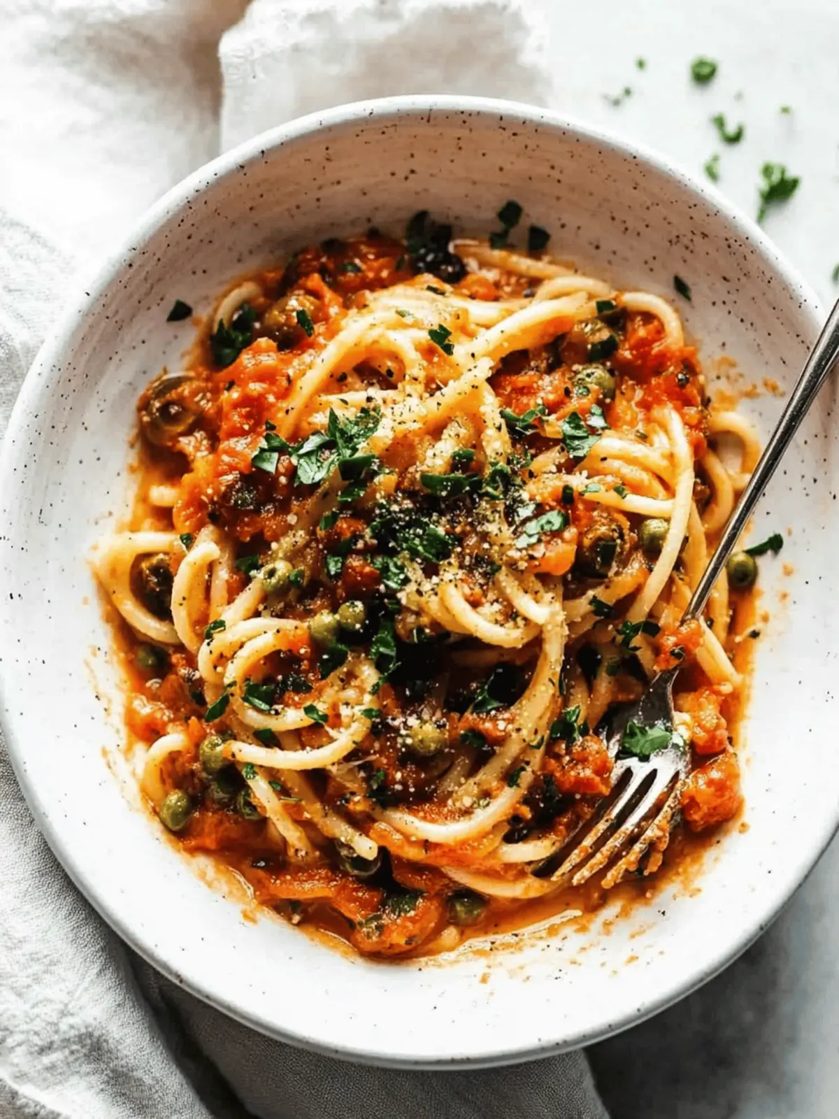 Savory Roasted Tomato Puttanesca Pasta in 40 Minutes 3 Roasted Tomato Puttanesca