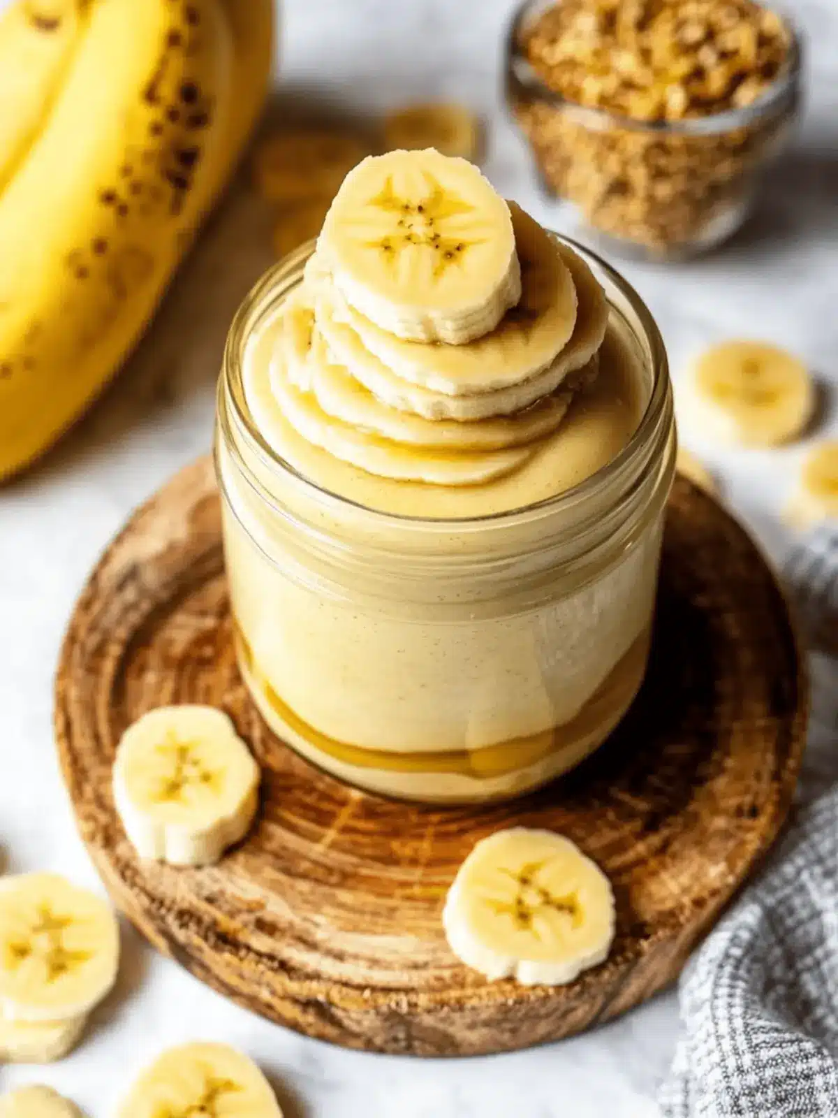 Creamy Banana Custard: A Delightful Homemade Treat 3 Banana Custard