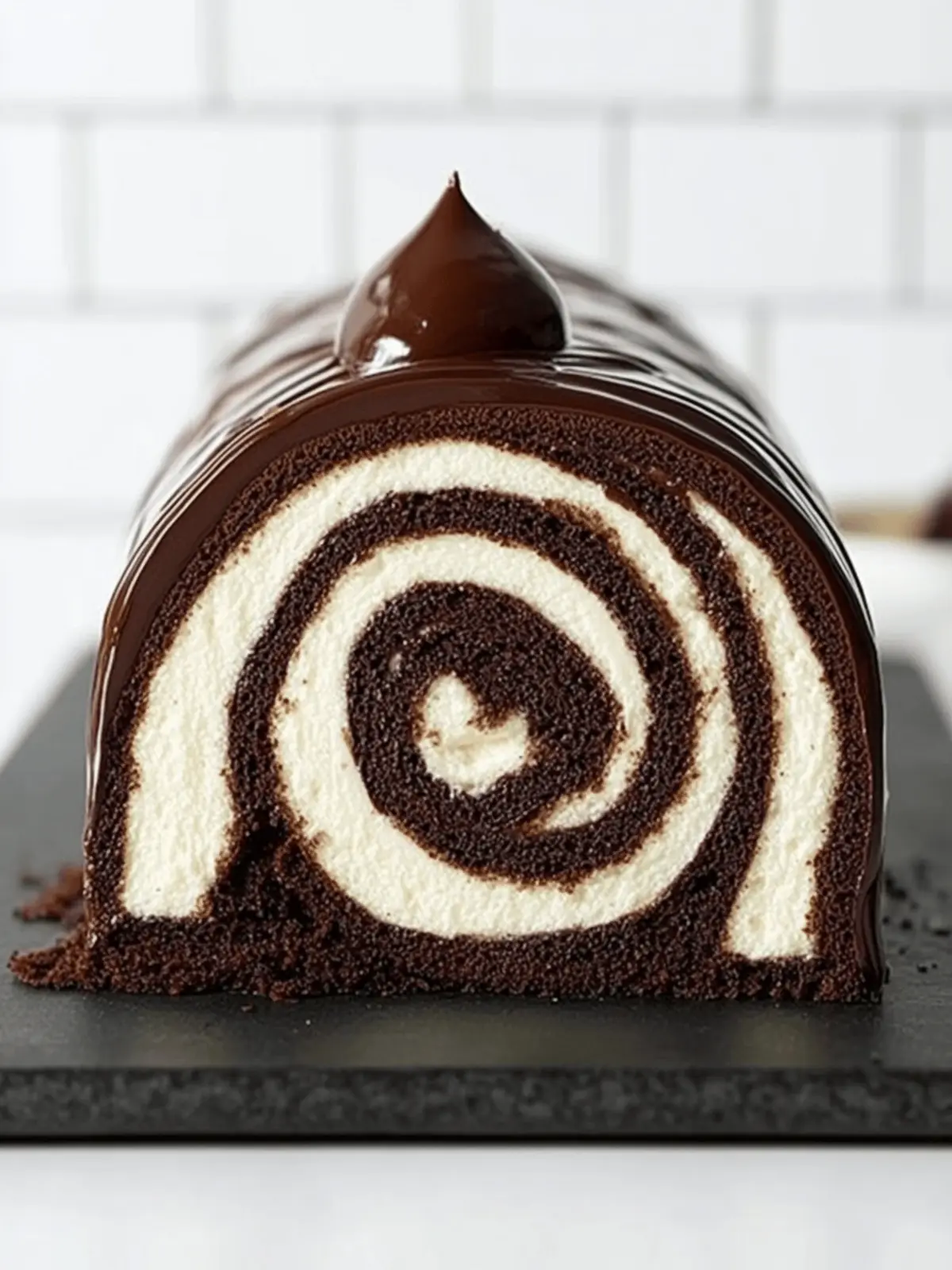 No-Fail Chocolate Swiss Roll That Will Impress Everyone 2 No-Fail Chocolate Swiss Roll