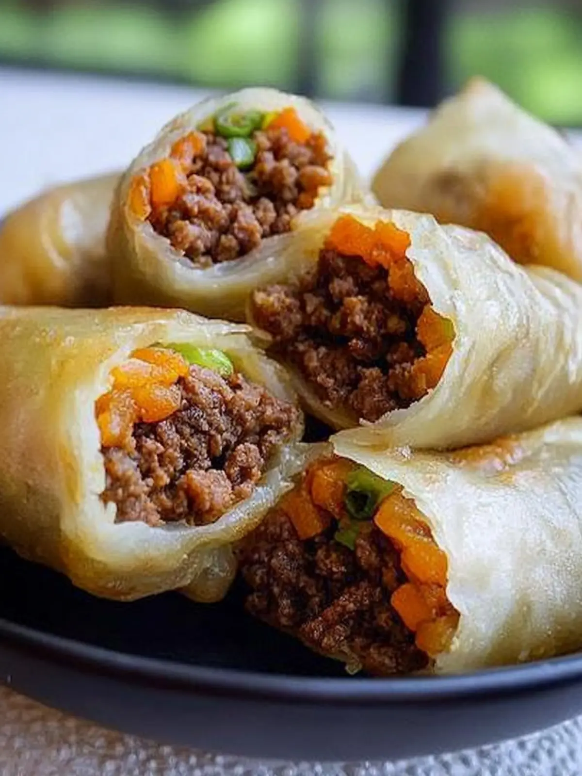 Savory Korean Ground Beef Egg Rolls You'll Crave Again! 5 Korean Ground Beef Egg Rolls
