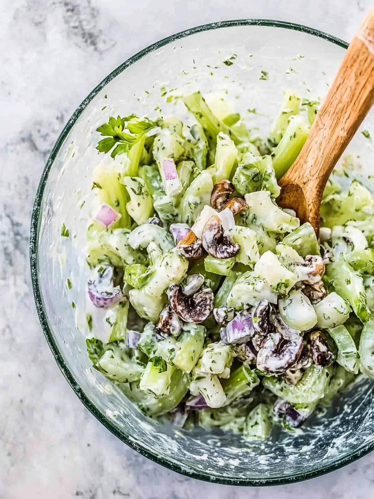 Zesty Celery Salad with Walnuts and Raisins Delight 5 Celery Salad