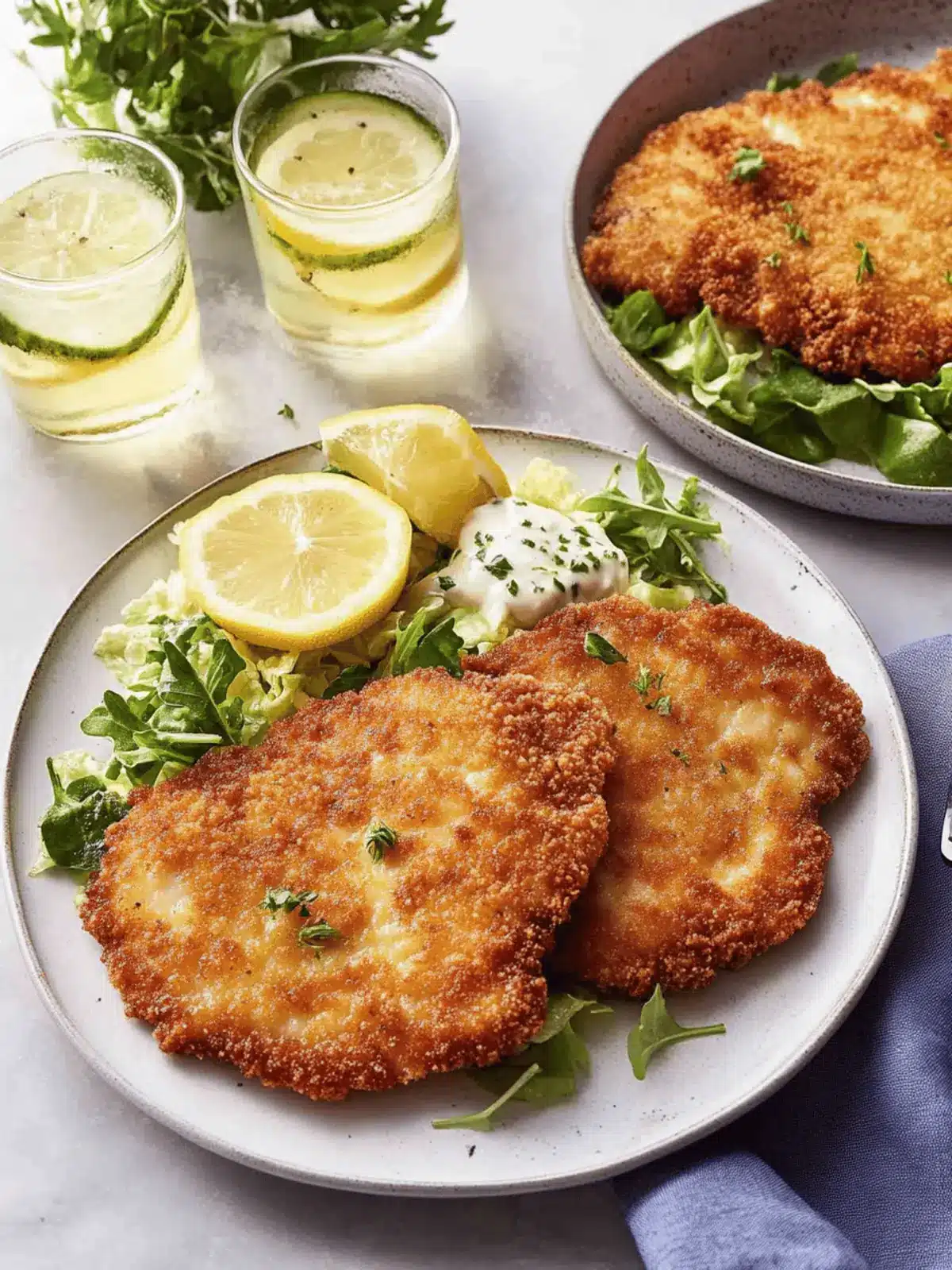 Crispy Chicken Schnitzel That's a Game-Changer at Dinner 4 Chicken Schnitzel