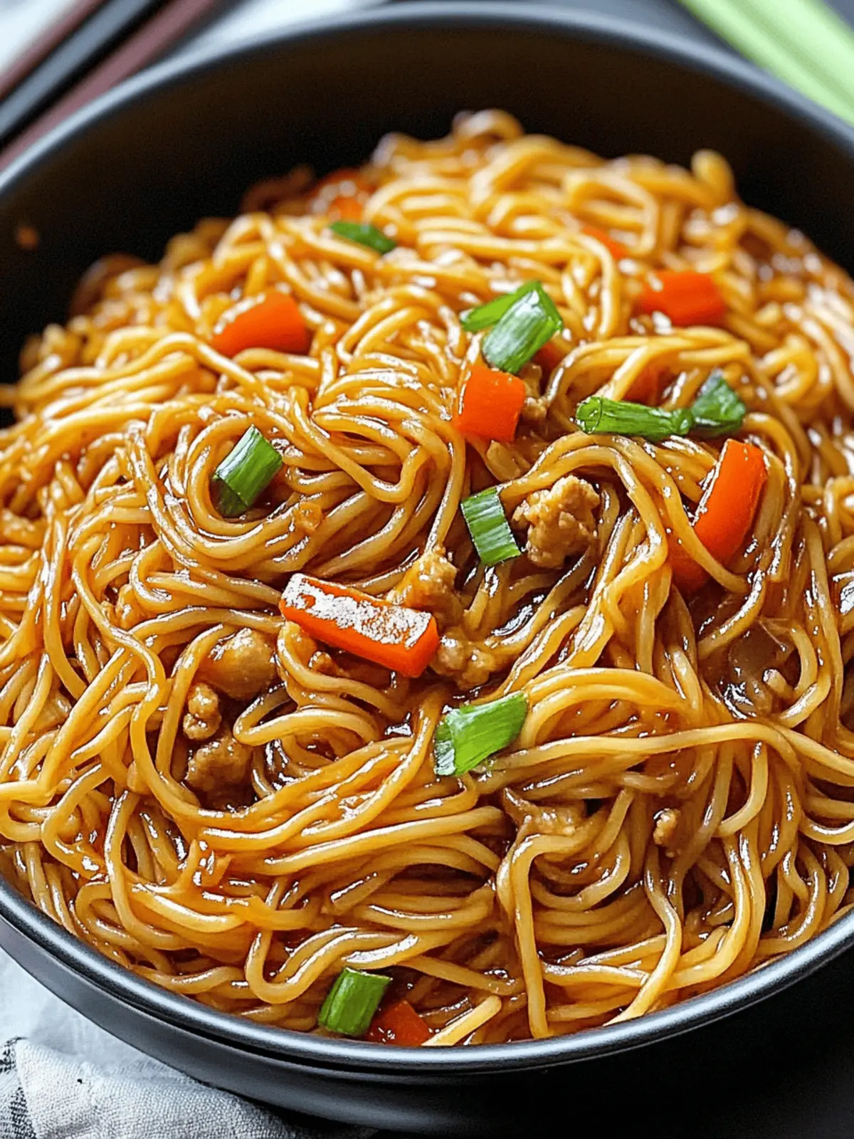 One-Pot Teriyaki Noodles for Effortless Dinner Bliss 5 One-Pot Teriyaki Noodles