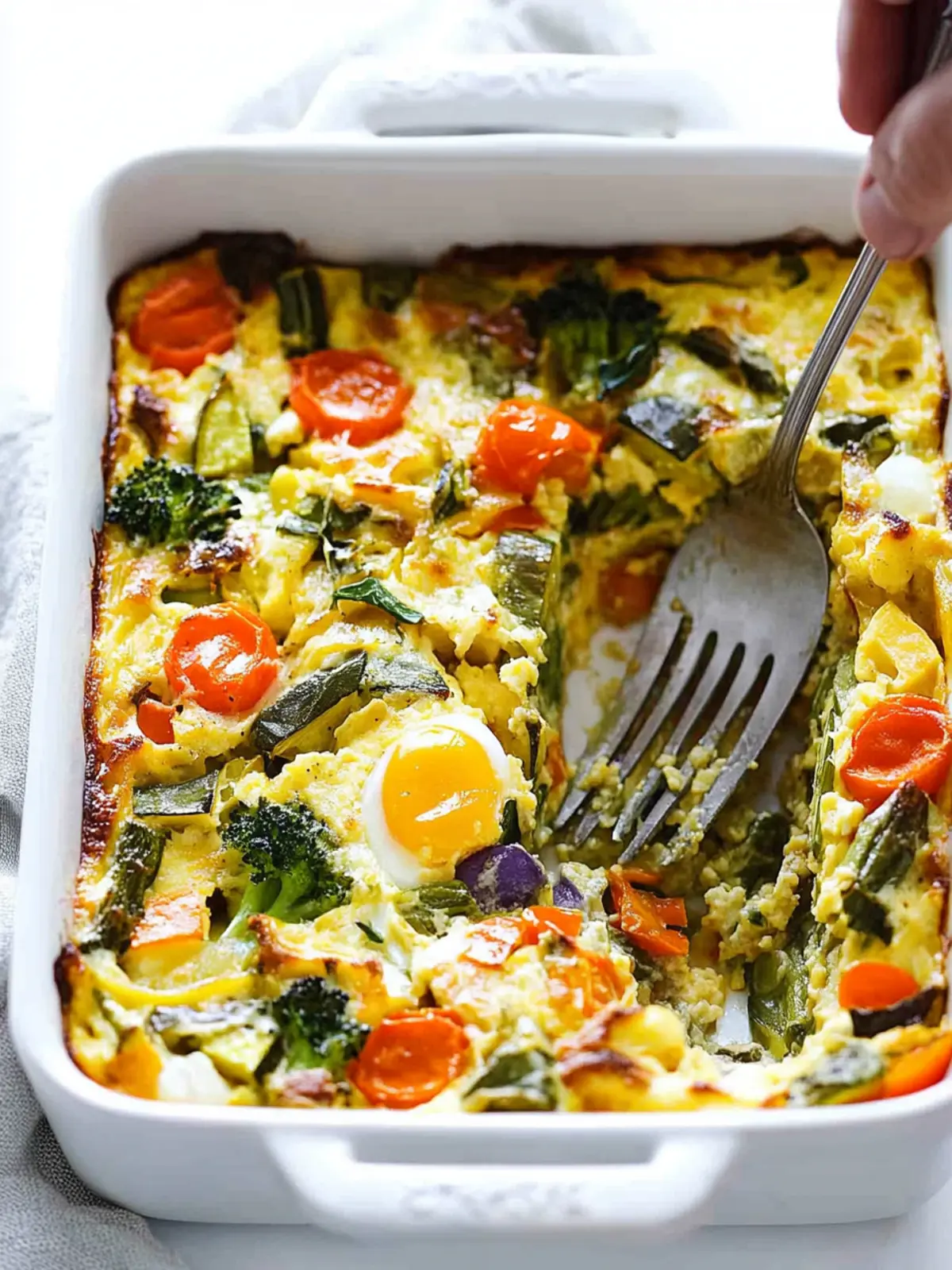 Spring Vegetable Egg Casserole: A Flavorful Brunch Delight 3 Spring Vegetable Egg Casserole
