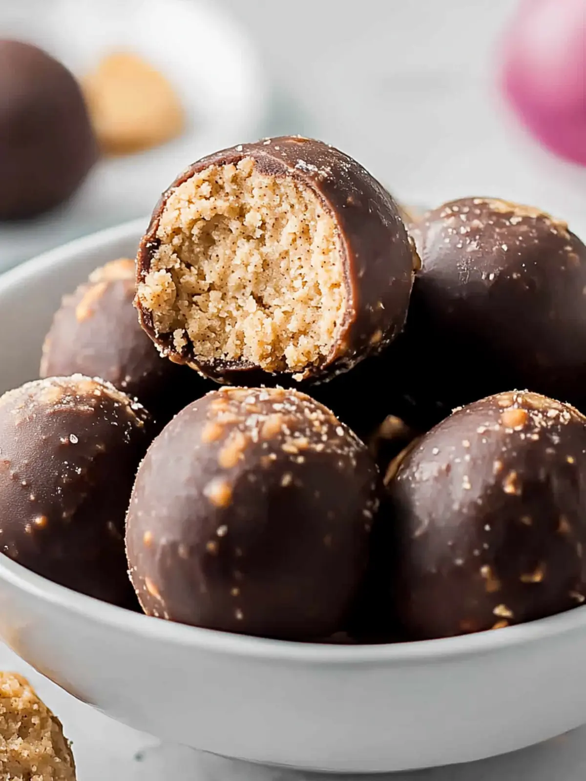 Irresistible Peanut Butter Balls with Graham Crackers Recipe 4 Peanut Butter Balls with Graham Crackers