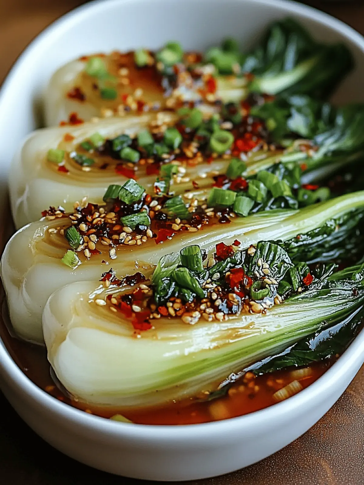 Quick Bok Choy with Ginger Chili Sauce: A Flavorful Delight 3 Quick Bok Choy with Ginger Chili Sauce