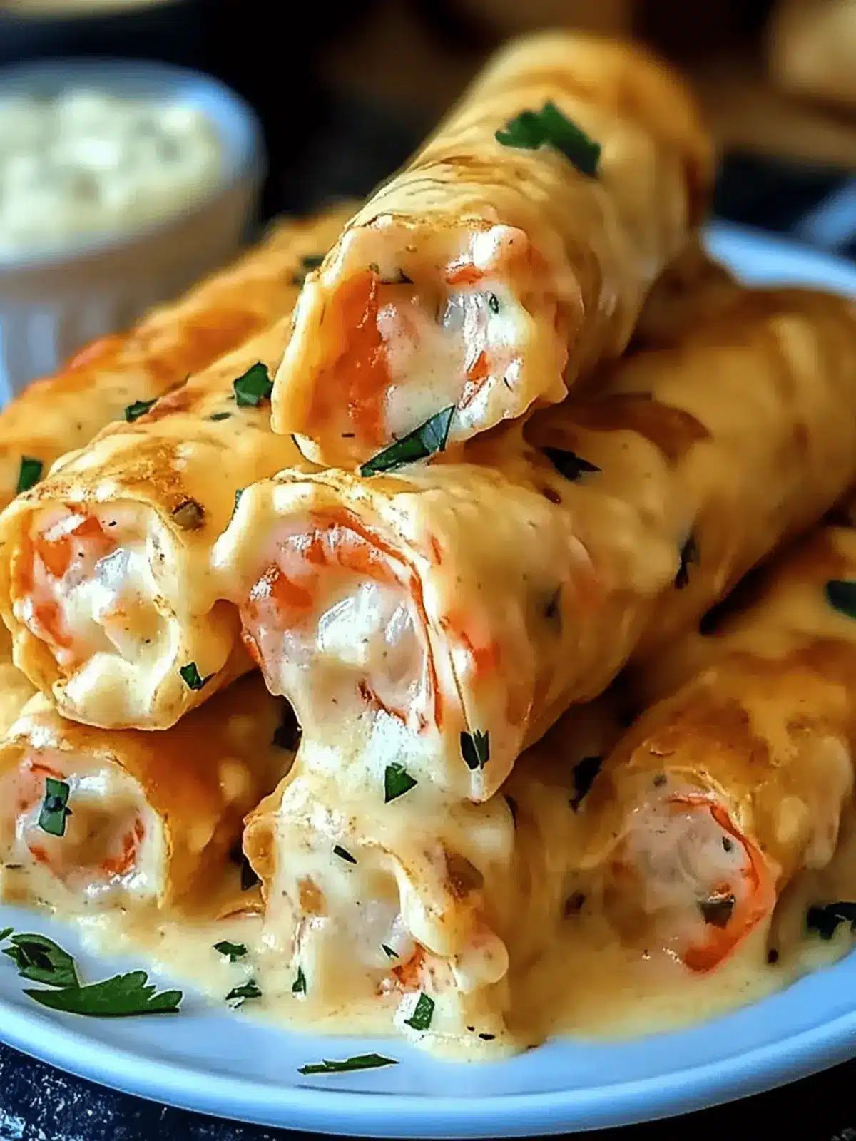 Delicious Crab Shrimp Queso Rolls for Your Next Feast 4 Crab Shrimp Queso
