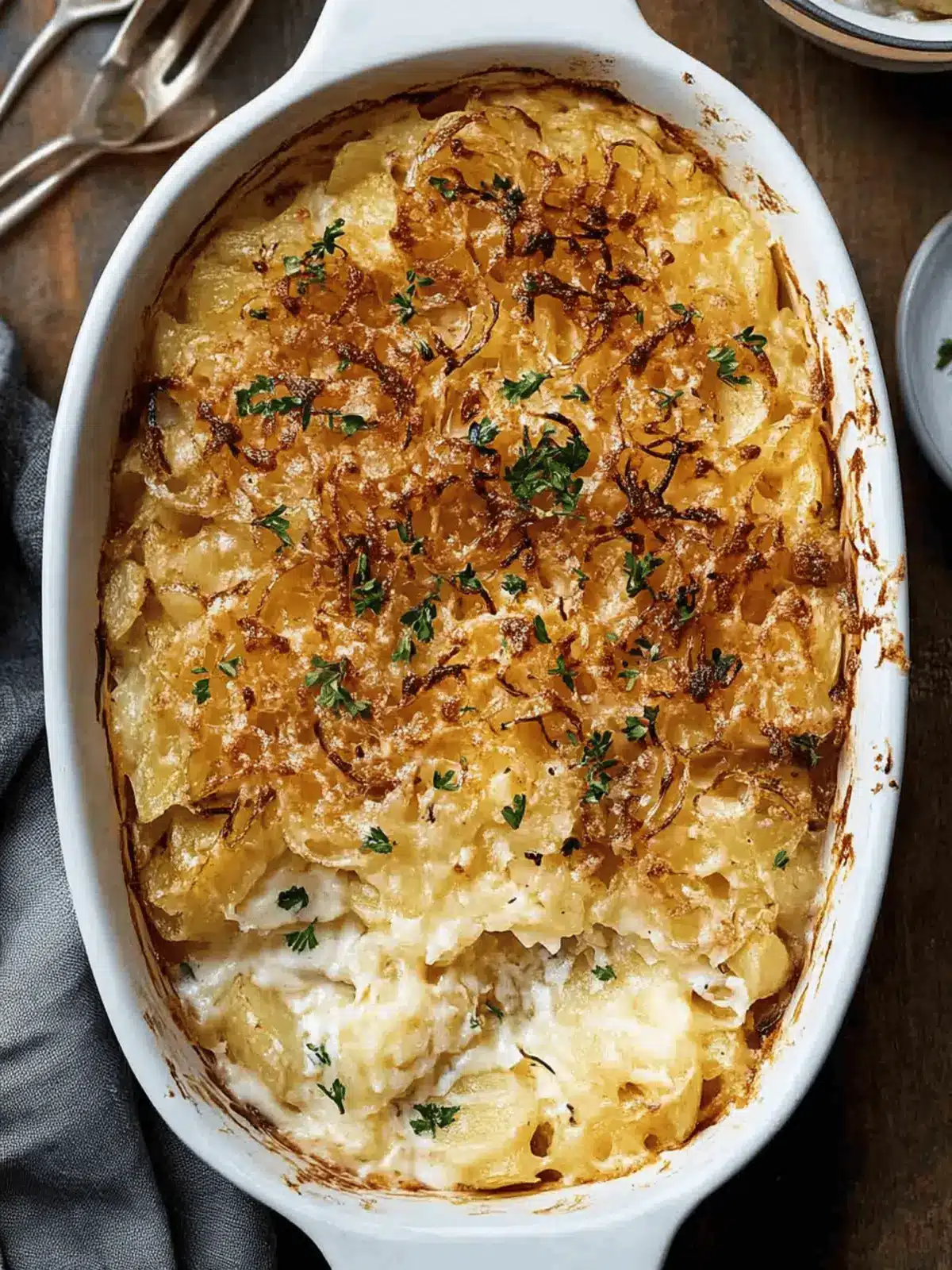 Irresistible French Onion Funeral Potatoes Casserole Delight 2 French Onion Funeral Potatoes