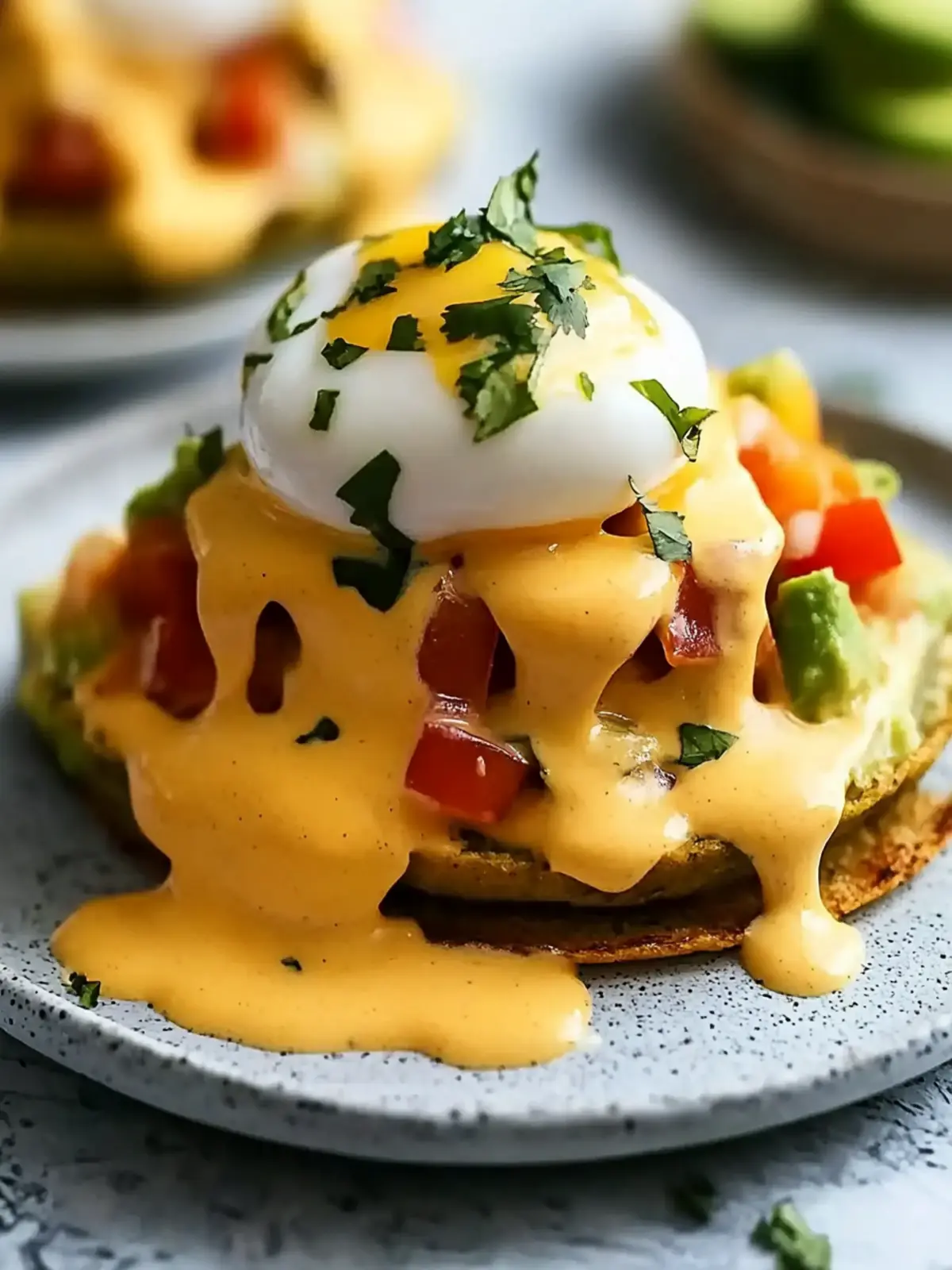 Savory Mexican Eggs Benedict with a Spicy Twist 4 Mexican Eggs Benedict