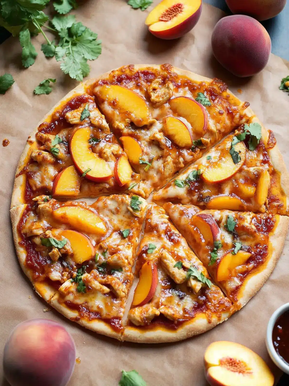 Peach BBQ Chicken Pizza: A Sweet Twist on Comfort Food 4 Peach BBQ Chicken Pizza