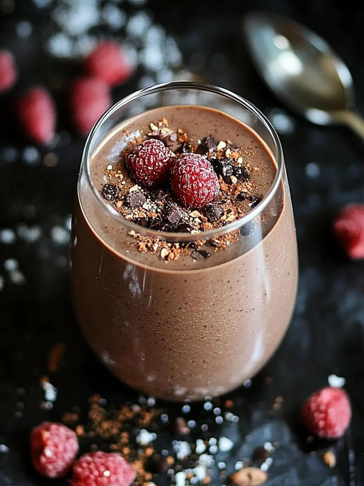 Delicious Black Forest Smoothie to Beat Fast Food Blues 2 black forest smoothie