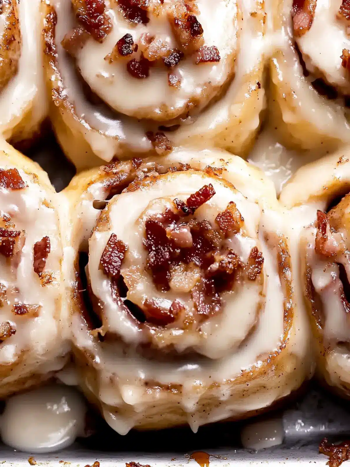 Decadent Bourbon Maple Bacon Cinnamon Rolls You’ll Crave 3 Bourbon Maple Bacon Cinnamon Rolls