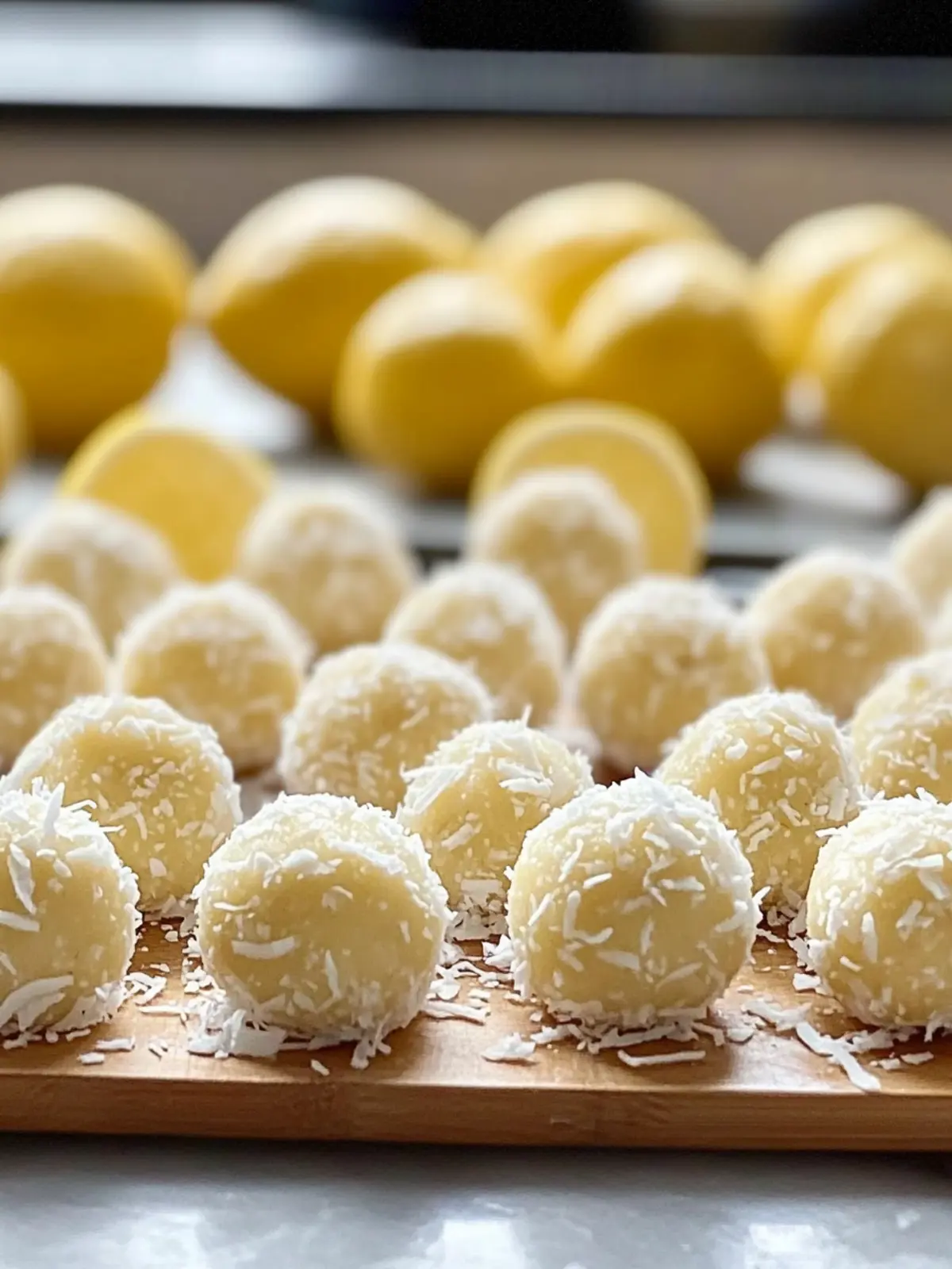 Energize Your Day with Homemade Lemon Coconut Protein Power Balls 3 Homemade Lemon Coconut Protein Power Balls