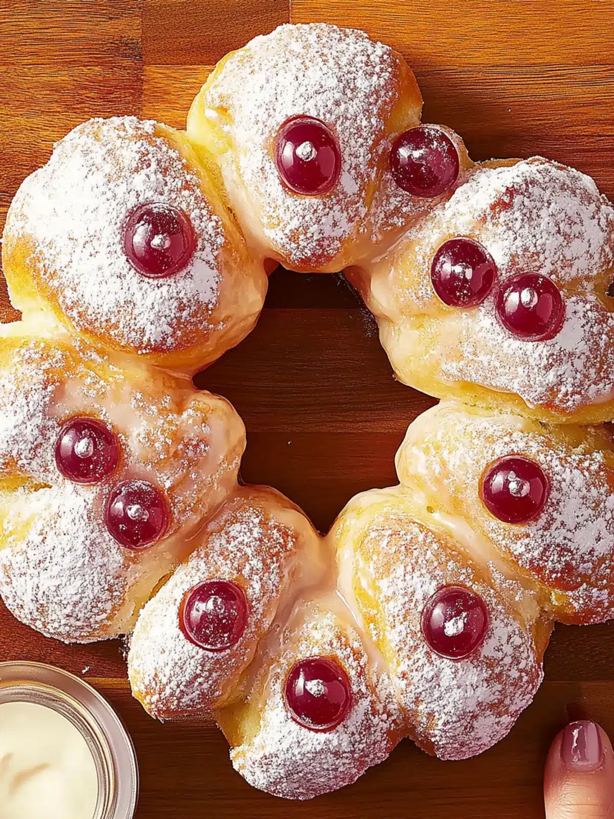 Irresistible Pull-Apart Jelly Donuts You'll Love to Make 5 Pull-Apart Jelly Donut
