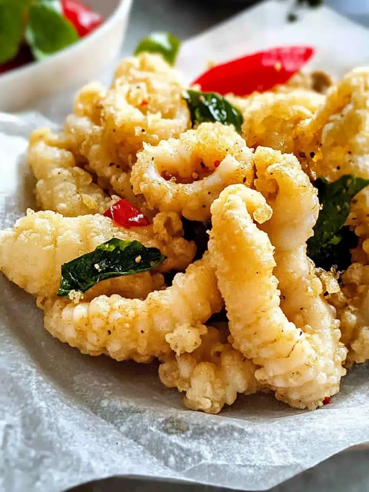 Crispy Salt and Pepper Squid: Your New Favorite Snack! 5 Salt and Pepper Squid