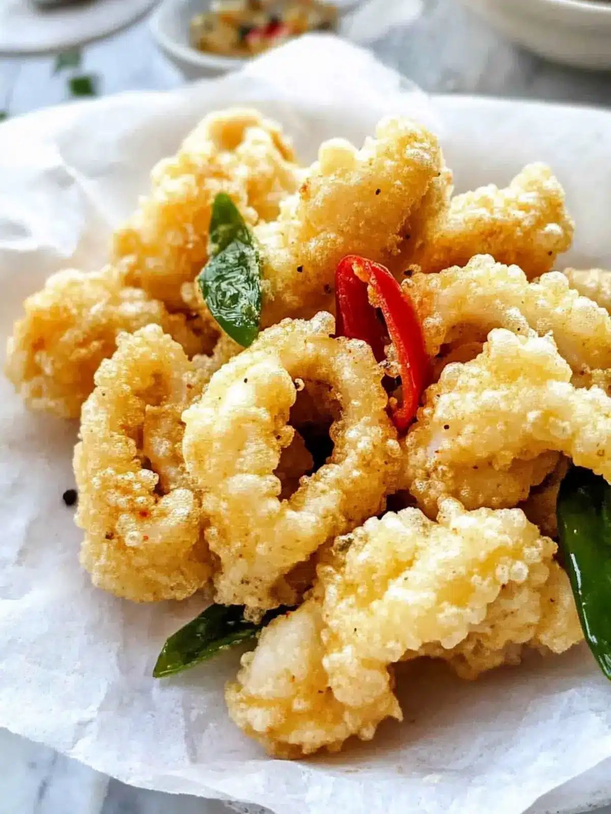 Crispy Salt and Pepper Squid: Your New Favorite Snack! 2 Salt and Pepper Squid