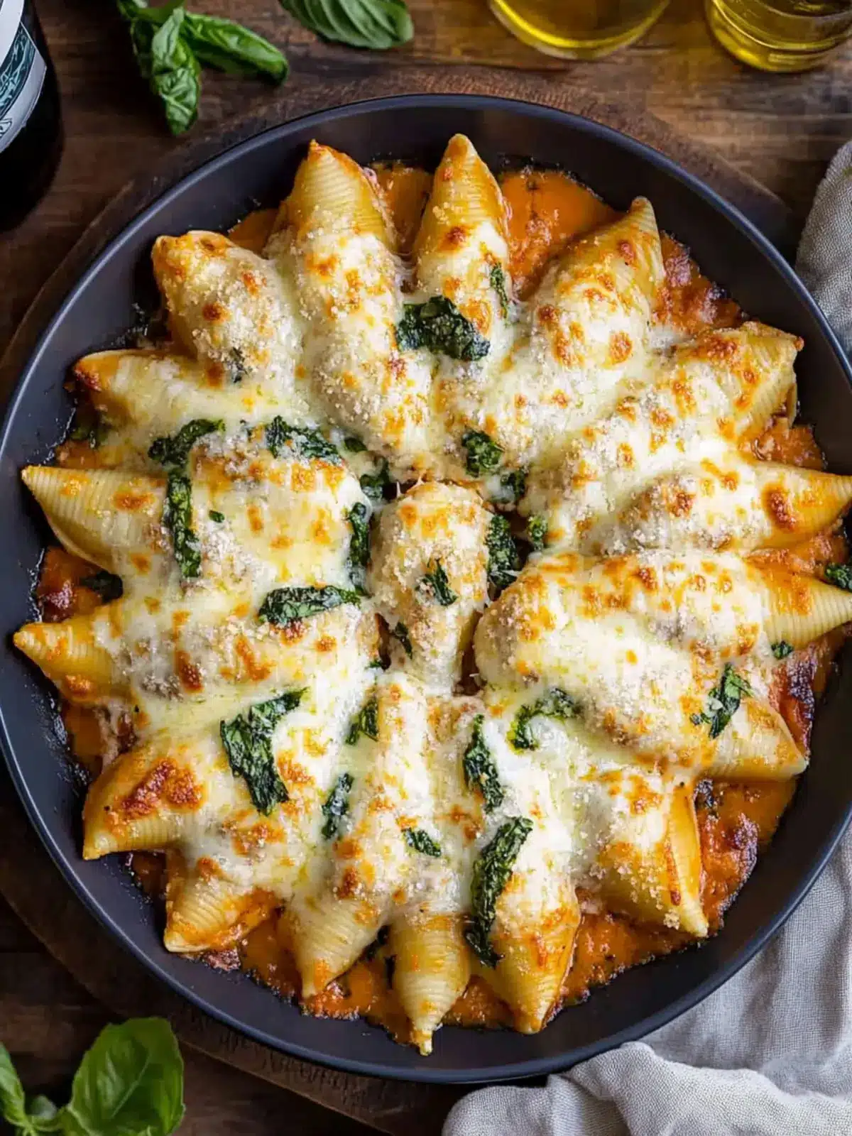 Decadent Tuscan Stuffed Shells for Comfort Food Lovers 2 Tuscan Stuffed Shells