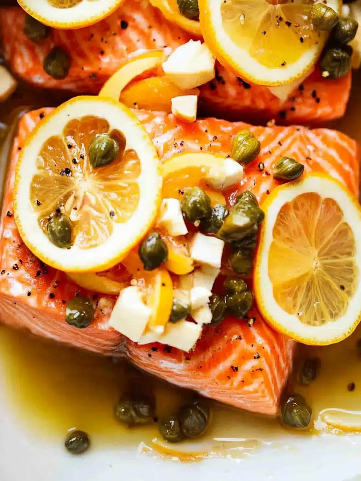 Slow Roasted Salmon with Citrus and Capers for Effortless Flavor 3 Slow Roasted Salmon with Citrus and Capers