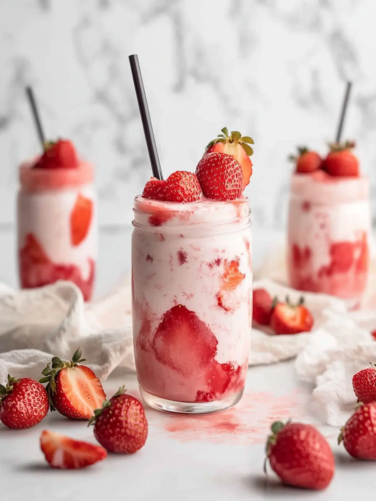 Delicious Korean Strawberry Milk: Refreshingly Simple Recipe 2 Korean Strawberry Milk